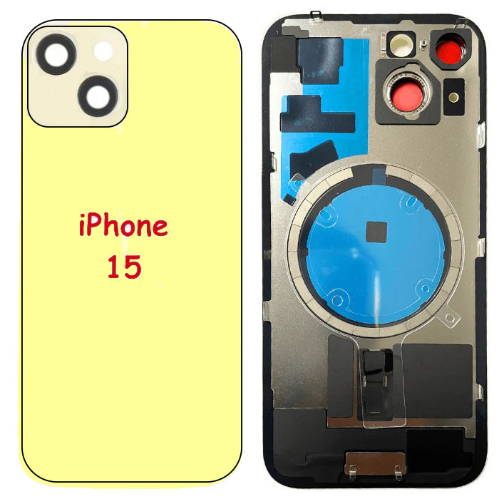 iPhone 15 Back Cover yellow iPhone 15 Back Cover yellow
